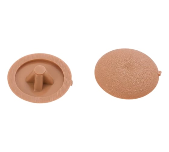 Изображение товара Заглушка на шуруп с крестообразным шлицем PZ 2 ЕВРОПАРТНЕР бук 100 шт. 16 1588 5