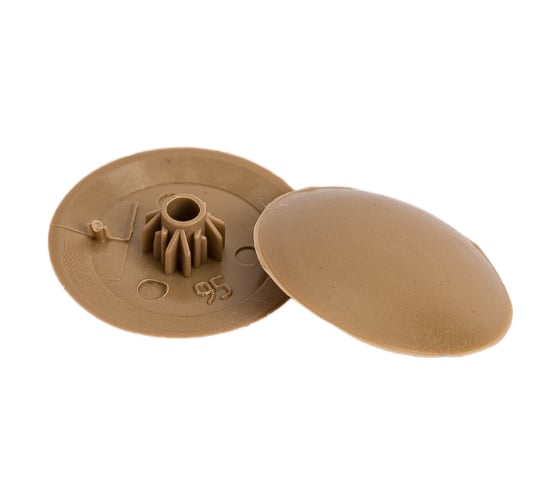 Изображение товара Заглушка на шуруп с крестообразным шлицем PZ 2 ЕВРОПАРТНЕР дуб 50 шт. 16 1593 4