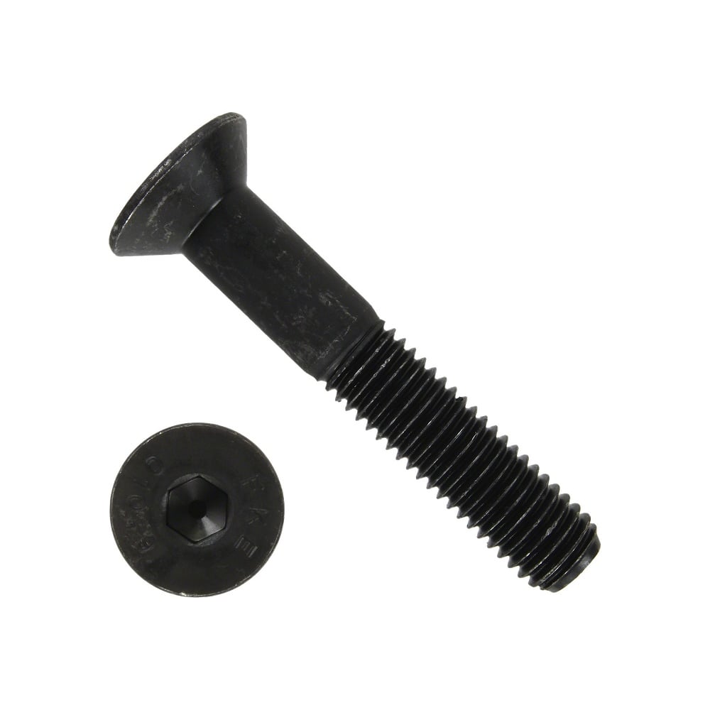 Изображение товара Винт Море-Метизов DIN 7991 класс 10.9 М20 130мм оксидированный 5шт