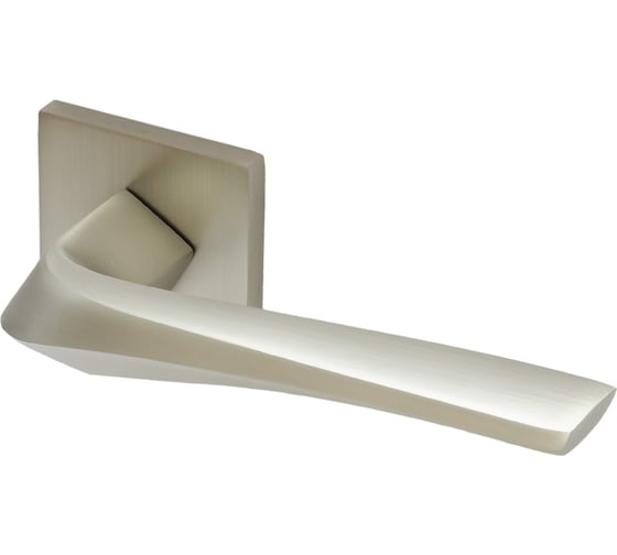 Изображение товара Ручка Doorlock DL Crystal A10S Slim MBSN матовый никель, квадратная розетка, толщина двери 35-55мм 73255