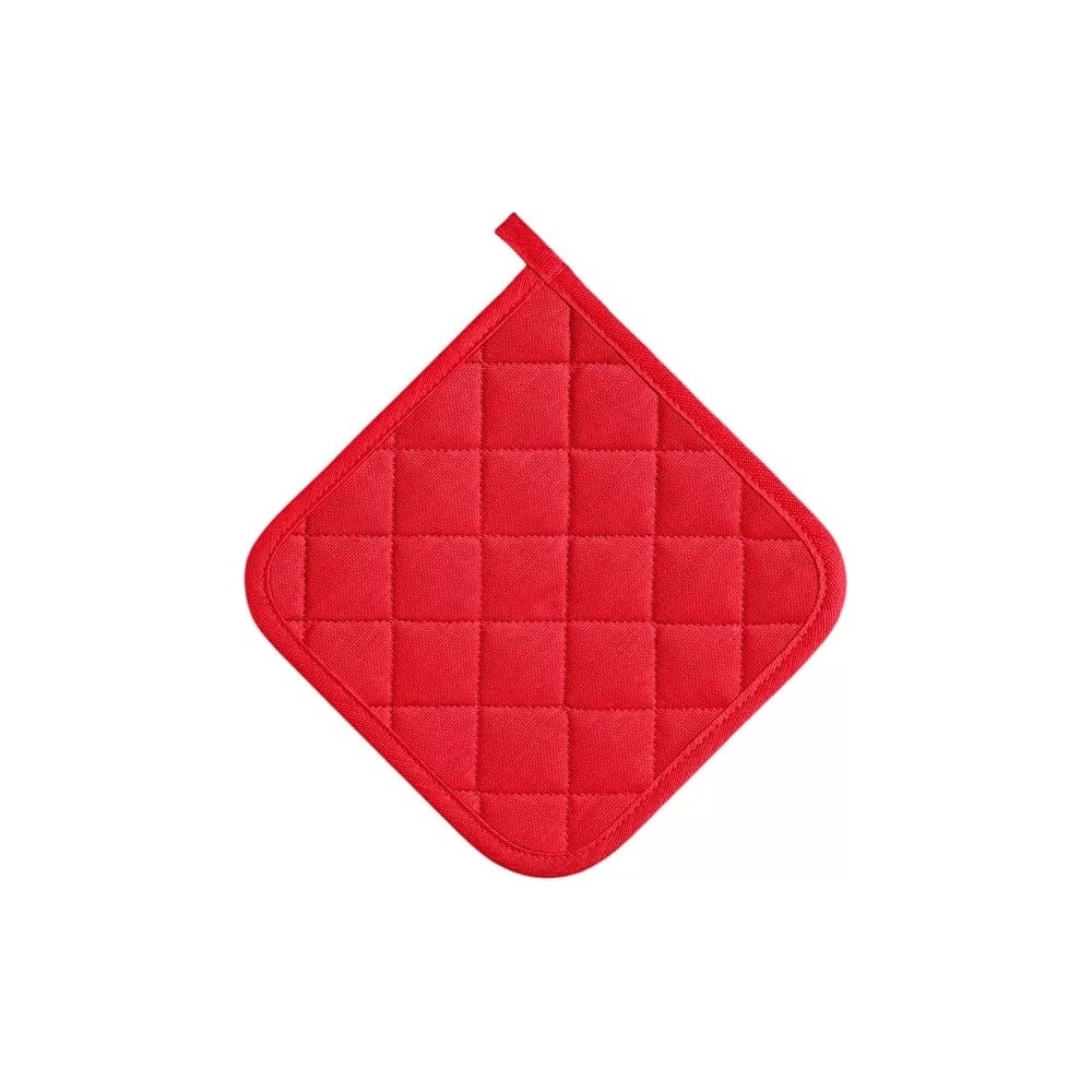 Изображение товара Прихватка Guten Morgen рогожка 20x20 см красная для кухни