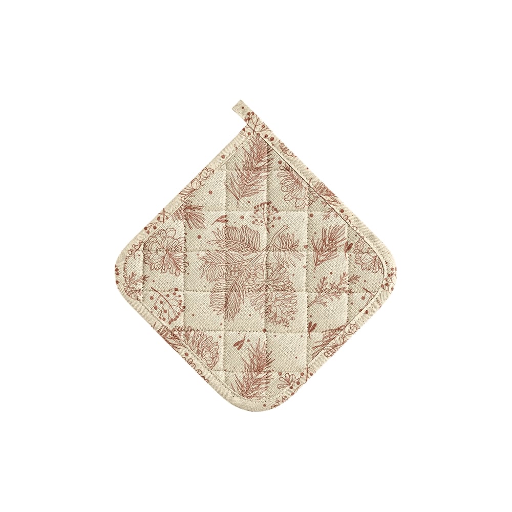 Изображение товара Прихватка Guten Morgen рогожка Nordic Holiday 20х20 см