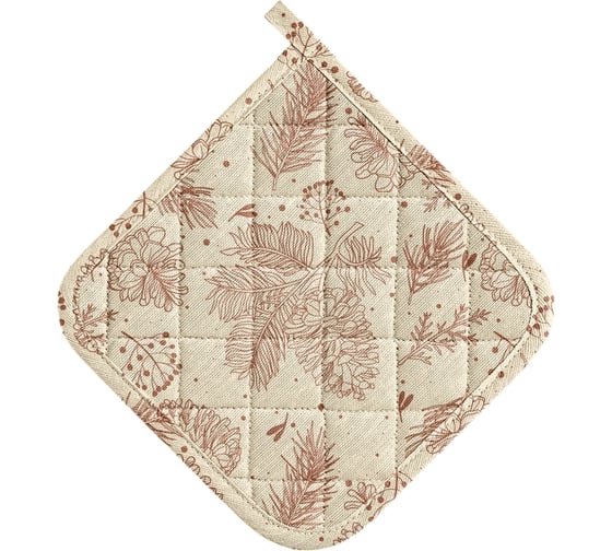 Изображение товара Прихватка Guten Morgen рогожка, Nordic Holiday, 20x20 см Пр-НрдХ-20-20