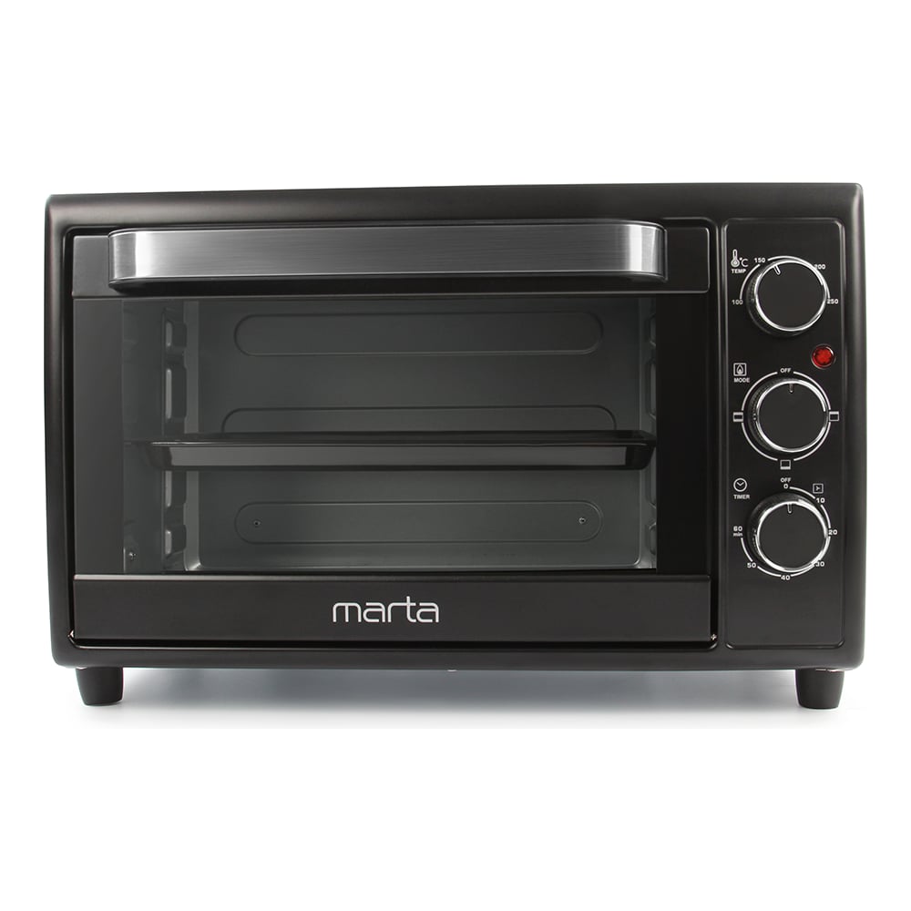 Изображение товара Мини-печь с конвекцией и грилем MARTA MT-4260 30 литров из нержавеющей стали