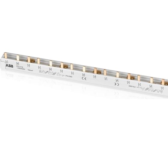 Изображение товара Шинная разводка ABB 2ф, 58 модулей, 63А, PS2/58 2CDL220001R1058