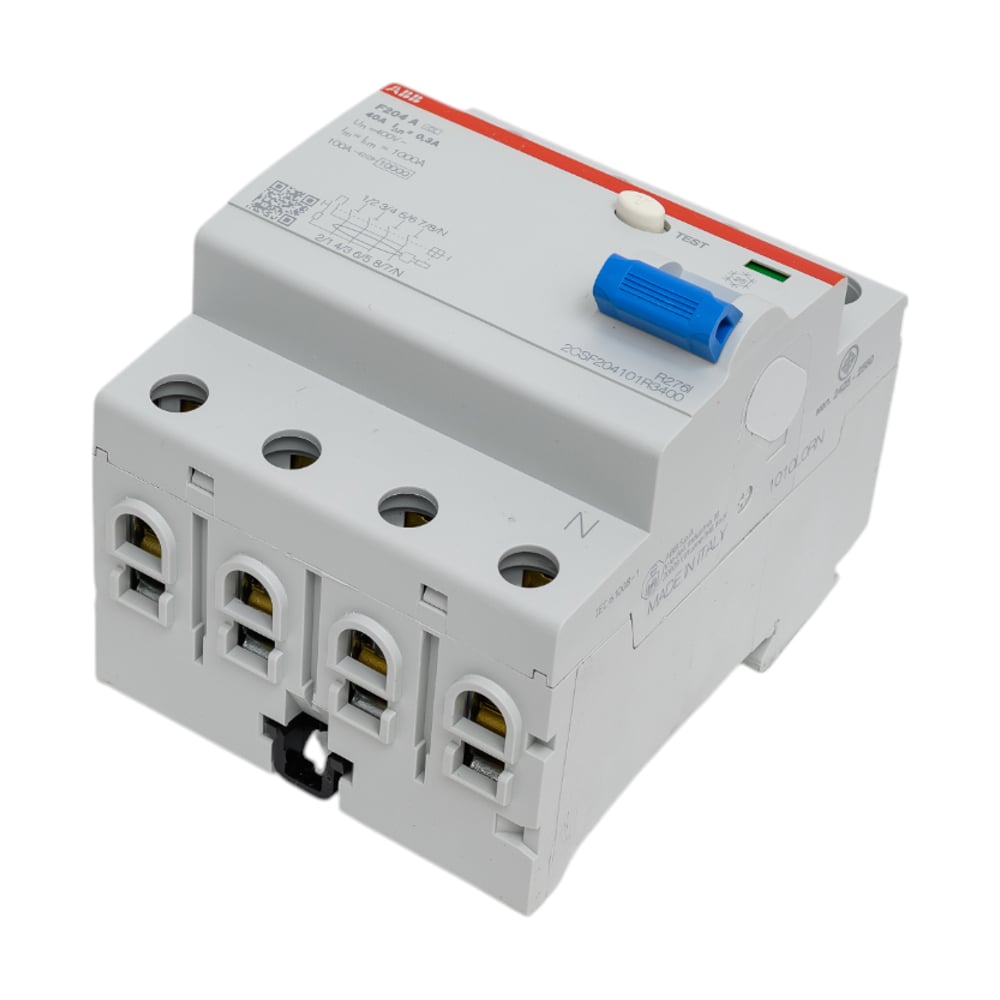 Изображение товара Выключатель дифференциального тока ABB F204 A-40/0,3 4 модуля, IP2X, 40А
