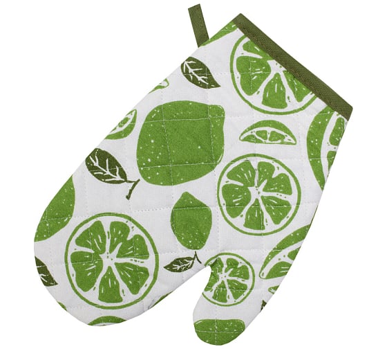 Изображение товара Варежка-прихватка Guten Morgen рогожка, Мохито, набор, 18x30 см ВР-Мх-18х30