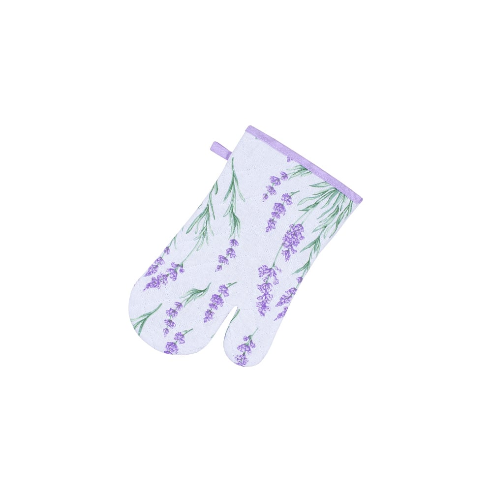 Изображение товара Варежка-прихватка Guten Morgen рогожка набор 18x30 см Лаванда