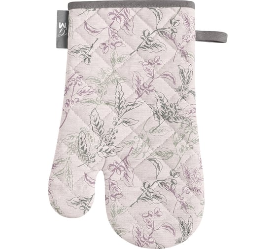 Изображение товара Варежка-прихватка Guten Morgen рогожка, Маренго, 18x30 см Вр-Мар-18-30