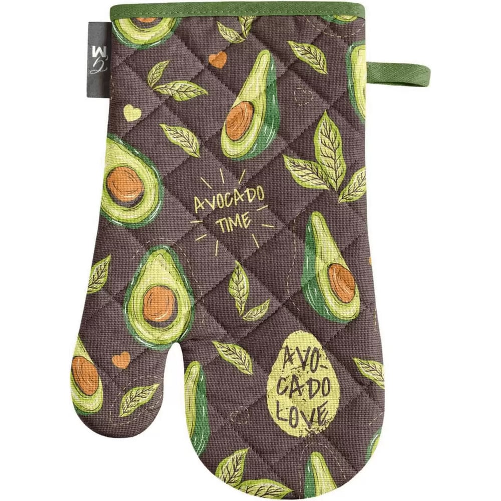 Изображение товара Варежка-прихватка Guten Morgen Авокадо 18x30 см набор для кухни