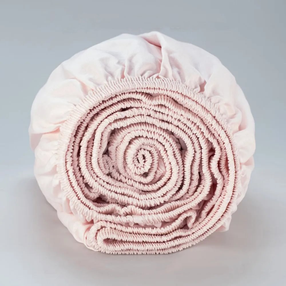 Изображение товара Простыня на резинке Guten Morgen поплин 160x200 см розовая