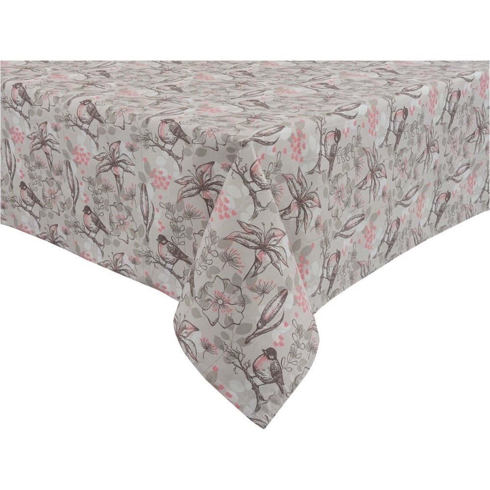 Изображение товара Скатерть Guten Morgen Рогожка Снегири 140x150 см современная повседневная
