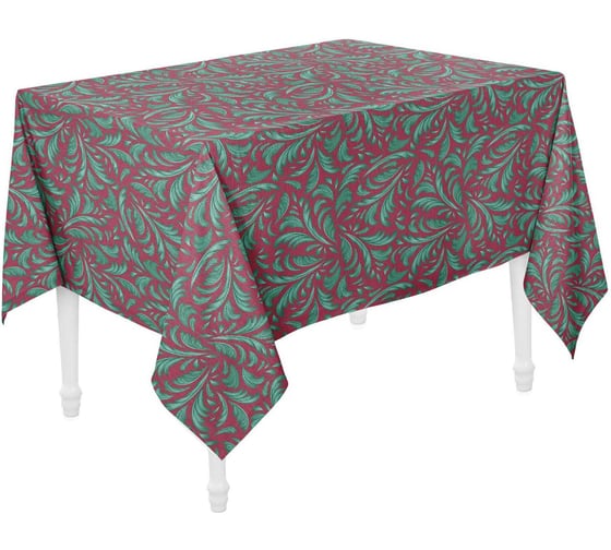 Изображение товара Скатерть Guten Morgen Рогожка, Узоры, наб. (140x150 см) СкРУз-140-150