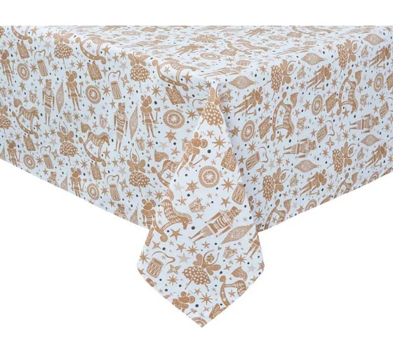 Изображение товара Скатерть Guten Morgen Рогожка, Щелкунчик, наб. (110x140 см) СР-щелк-110-140