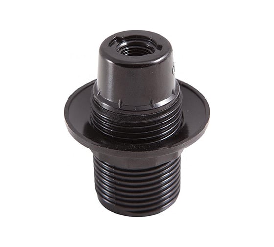 Изображение товара Патрон DORI Е14, с кольцом, карболитовый, черный 45762