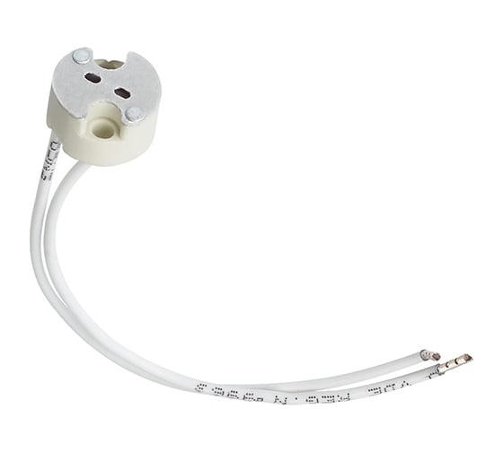 Изображение товара Патрон DORI GU5.3, керамический, провод 15 см, сечение 0,5 мм2 45786