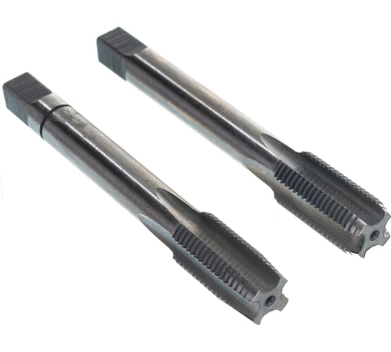 Изображение товара Трубный метчик ТехноСталь маш-руч G1/4 9ХС комплект 2шт. t194702