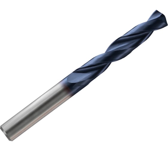 Изображение товара Сверло твердосплавное Drill, 5XD с покрытием TiАIN, 2.7x4х21x57 мм New Century DH2240270