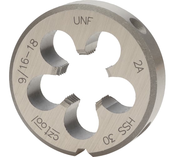 Изображение товара Плашка Bucovice Tools UNF 9/16" -18 HSS 38x10мм 246916BT