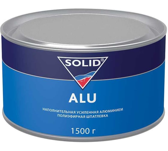 Изображение товара Наполнительная шпатлевка SOLID ALU - (фасовка 1500 гр), усиленная алюминием 314.1500