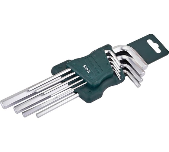 Изображение товара Набор ключей шестигранных удлиненных Rockforce 1.5-10мм 9 предметов RF-5093L(6178)