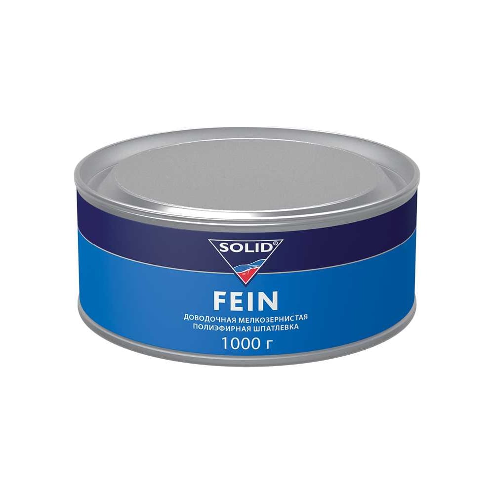 Доводочная мелкозернистая шпатлевка SOLID FEIN (фасовка 1000 гр) 317.1000