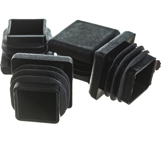 Изображение товара Квадратная заглушка для труб крепежная техника 20х20 мм 4 шт 60024