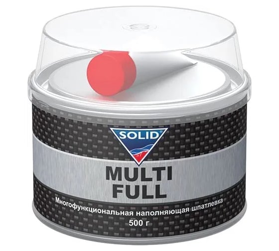 Изображение товара Многофункциональная наполняющая шпатлевка SOLID PROFESSIONAL LINE MULTI FULL - (500 гр) 511.0500