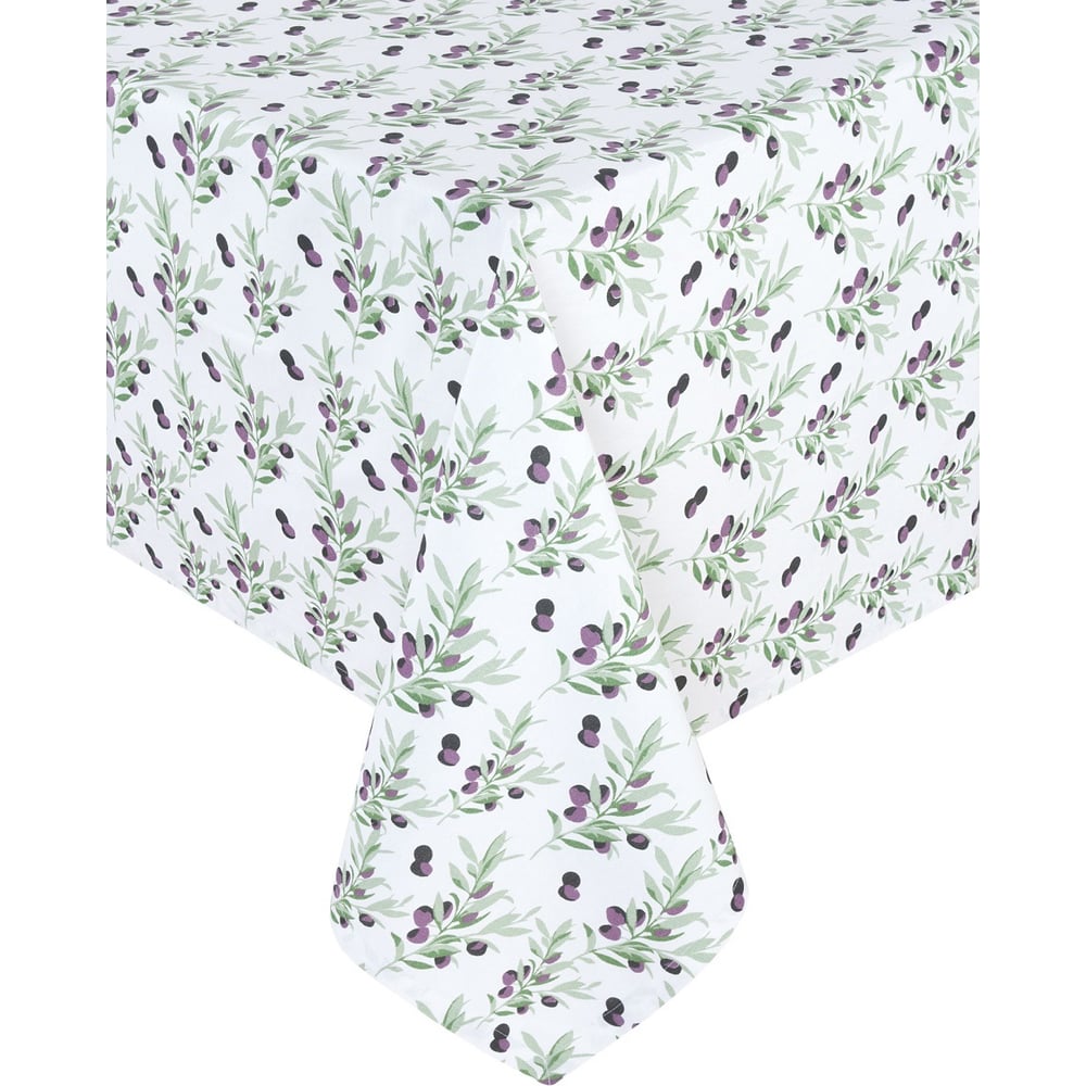 Изображение товара Скатерть Guten Morgen рогожка Маслины 110x140 см нескользящая защита для стола