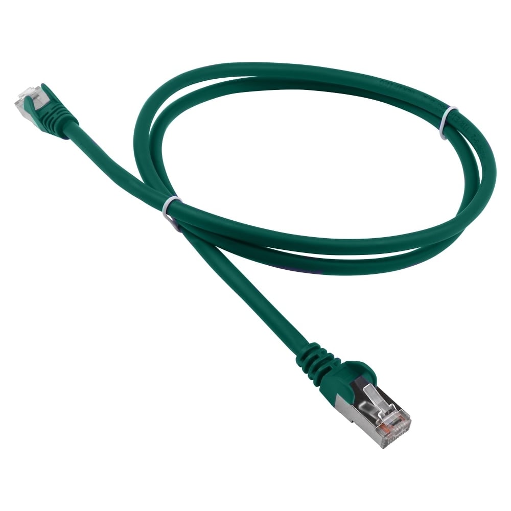 Изображение товара Патч-корд LANMASTER RJ45 - RJ45, 4 пары, FTP, категория 6, 15 м, зеленый, LAN-PC45/S6-15-GN Изображение товара Патч-корд LANMASTER RJ45 - RJ45, 4 пары, FTP, категория 6, 15 м, зеленый, LAN-PC45/S6-15-GN
