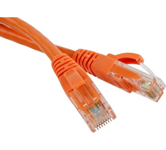Изображение товара Патч-корд LANMASTER RJ45 - RJ45, 4 пары, S/FTP, категория 6A, 1 м, оранжевый, LSZH, LAN-PC45/S6A-1.0-OR