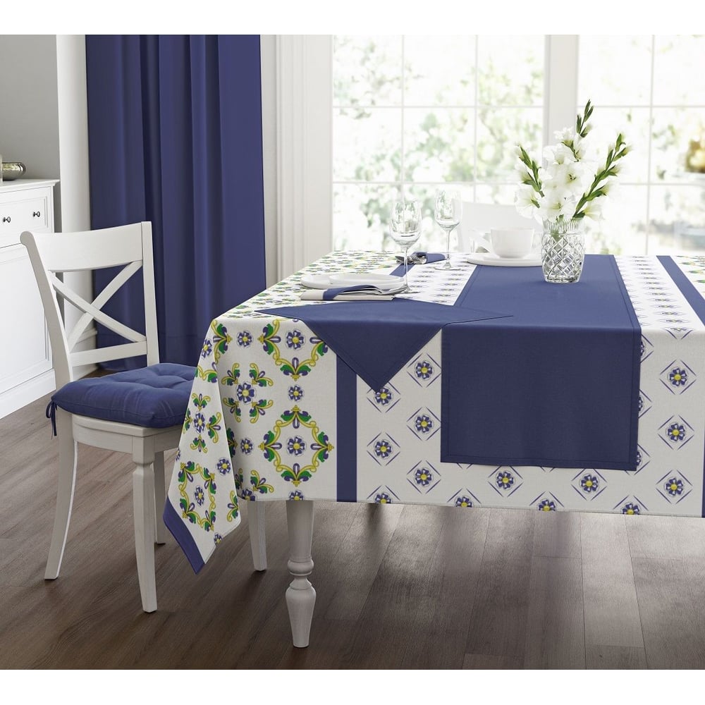 Изображение товара Скатерть Guten Morgen рогожка 140x150 см орнамент стиль современный