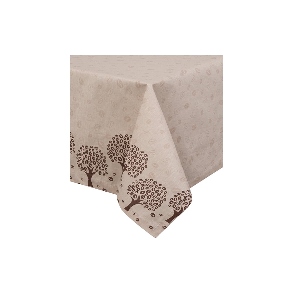 Изображение товара Скатерть Guten Morgen рогожка Кофейные деревья 140x150 см