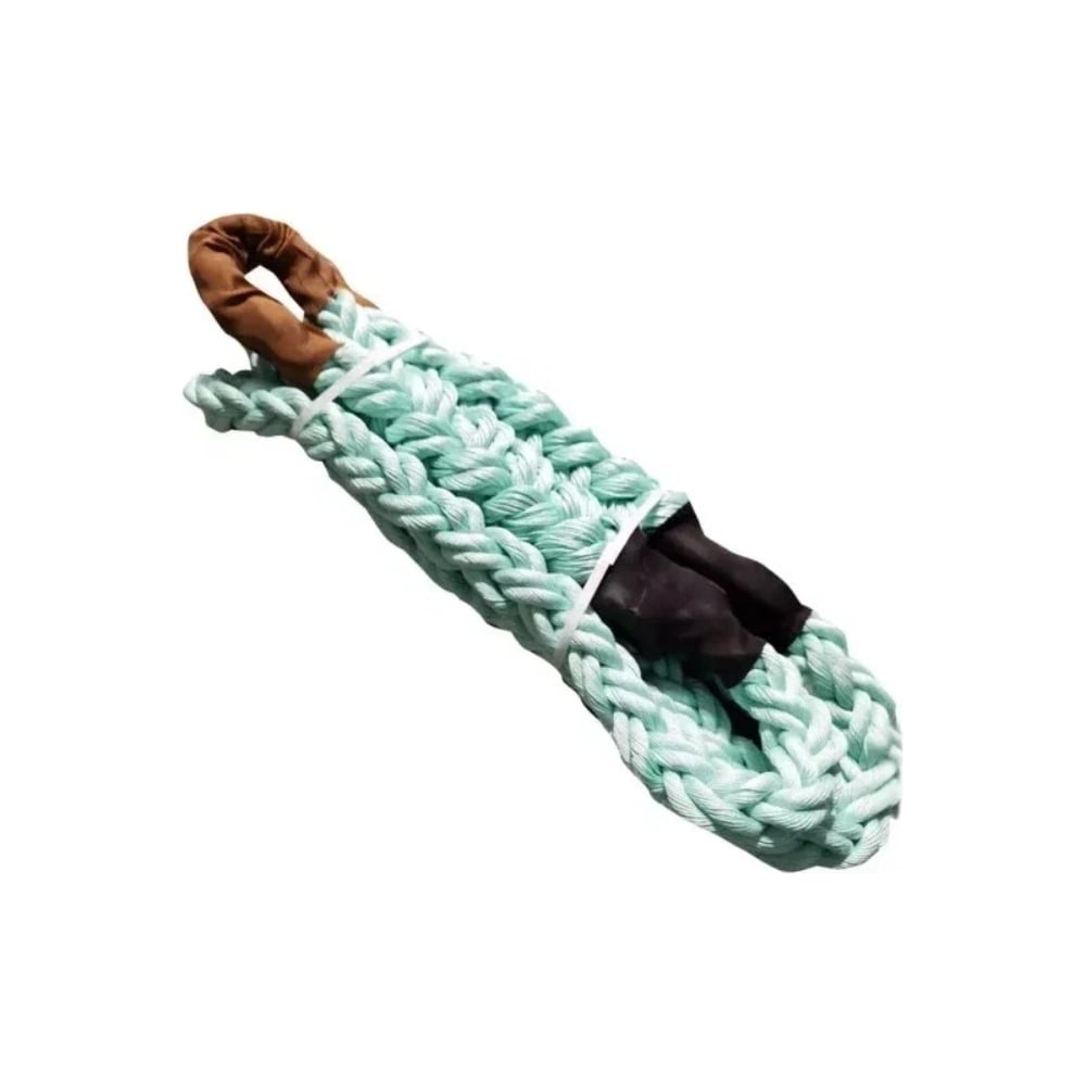 Изображение товара Буксировочный трос из синтетического волокна 56 мм диаметр 8 м для тяжелых автомобилей