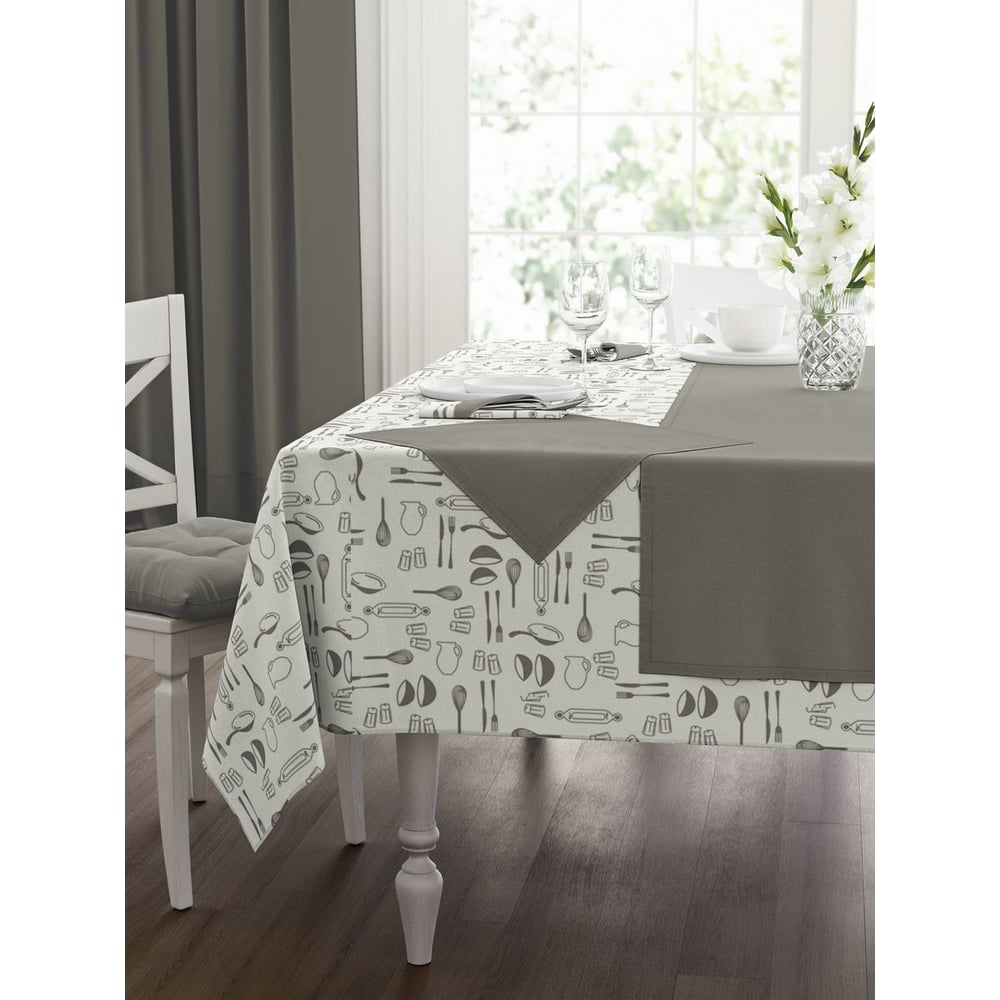 Изображение товара Скатерть Guten Morgen рогожка 140x150 см для повседневного использования