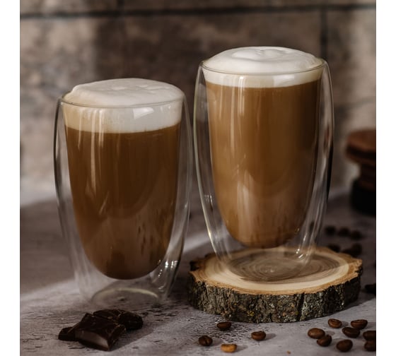 Изображение товара Термобокалы с двойными стенками ND Play 450 мл, набор из 2шт, стекло 296705