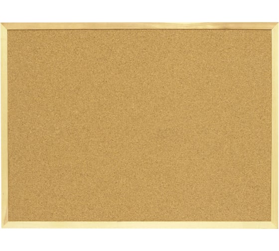 Изображение товара Пробковая доска Attache Economy деревянная рама 51858