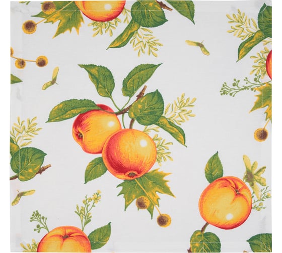 Изображение товара Салфетка сервировочная Guten Morgen рогожка, Яблоневый цвет, наб., 40x40 см СС-яблцв-40-40