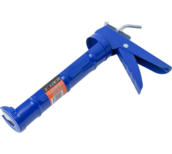 Изображение товара Полукорпусный пистолет для герметиков ZOLDER зубчатый шток, 1/40 С802В