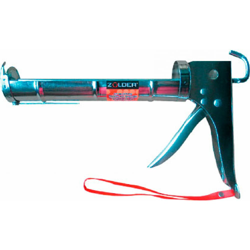 Полукорпусный оцинкованный пистолет для герметиков ZOLDER скелетообразный пистолет для герметиков zolder