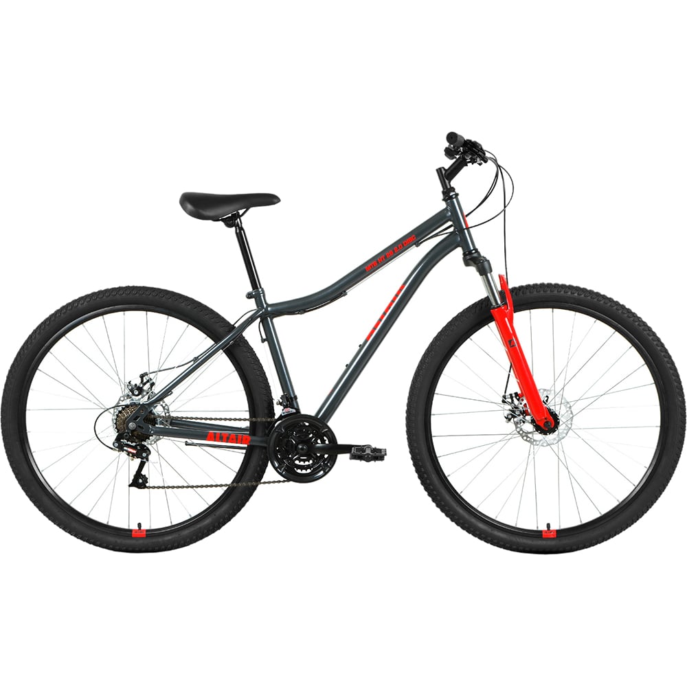 фото Велосипед altair mtb ht 29, 2.0 disc, темно-серый/красный rbkt1mn9q008