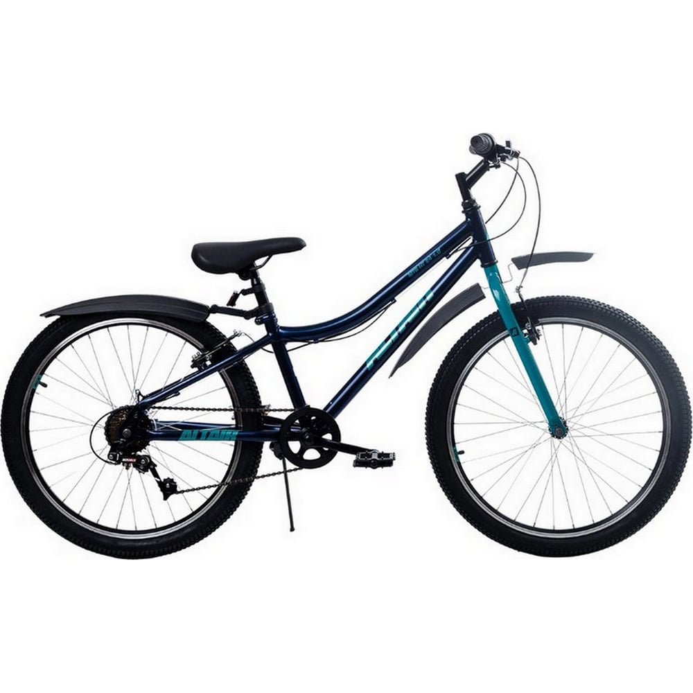 фото Велосипед altair mtb ht 24, 1.0 disc, темно-синий/мятный rbkt11n46003