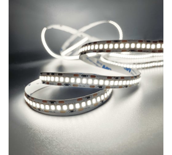 Изображение товара Светодиодная лента Geniled 3м 24В 20Вт/м 4000К нейтральная дневная подсветка 240 led/m IP33 10мм 03602