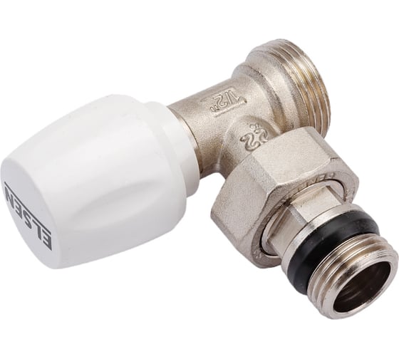 Изображение товара Угловой ручной вентиль Elsen 3/4ЕК-1/2Н, с уплотнением O-RING EVR08.3412