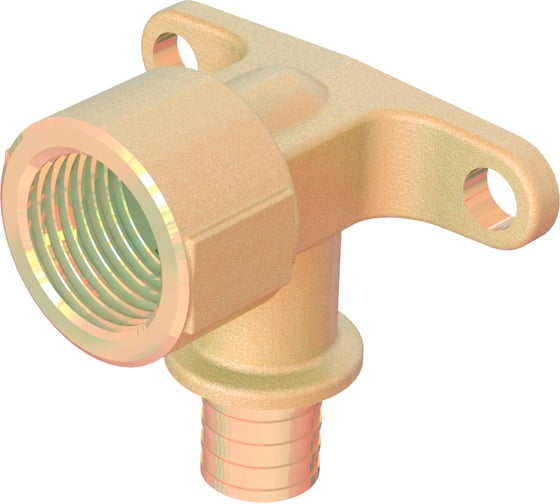 Изображение товара Настенный угольник Elsen 25, 3/4В, латунь EFA25.25-34WB