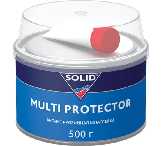 Изображение товара Антикоррозийная шпатлевка SOLID MULTI PROTECTOR (фасовка 500 гр) 309.0500