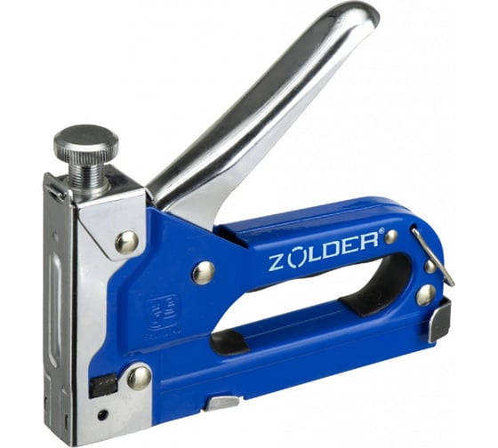 Изображение товара Степлер ZOLDER профессиональный, металл, скоба 53 тип, 4-14 мм 5310F-011H