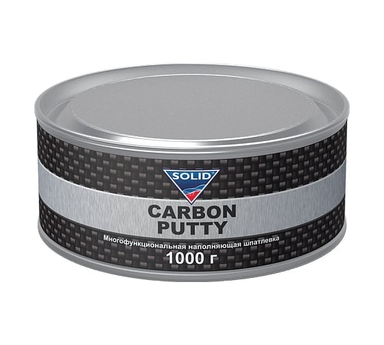 Изображение товара Наполнительная шпатлевка SOLID PROFESSIONAL LINE CARBON PUTTY (1000 гр), с карбоновой нитью 516.1000