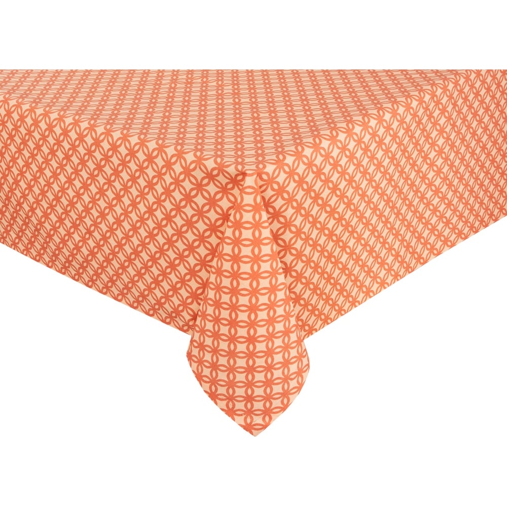 Изображение товара Скатерть Guten Morgen рогожка 140x150 см персиковая классическая повседневная