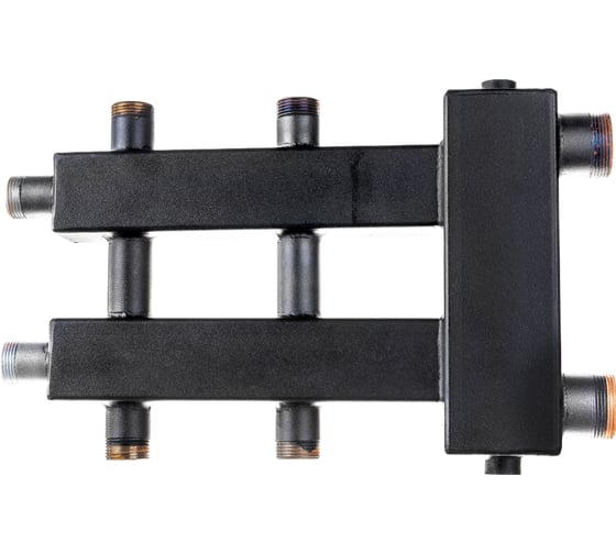 Изображение товара Коллектор-дублер с гидроразделителем на 1+1+1 контура ROMMER RDG-0018-024013 RG008U48T8R4J4